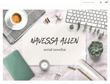 Tablet Screenshot of navessaallen.com